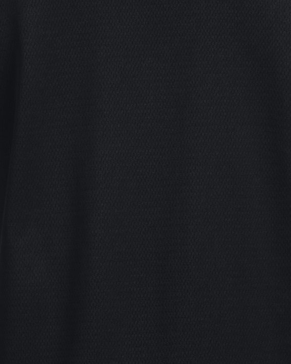 Under Armour Tech Team Womens Short Sleeve Polo Shirt, Black-white