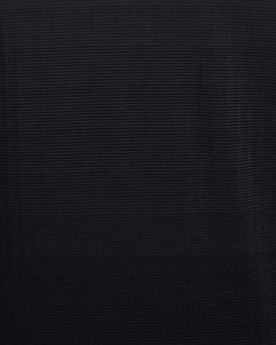Men's UA Seamless Lux Short Sleeve in Black image number 6