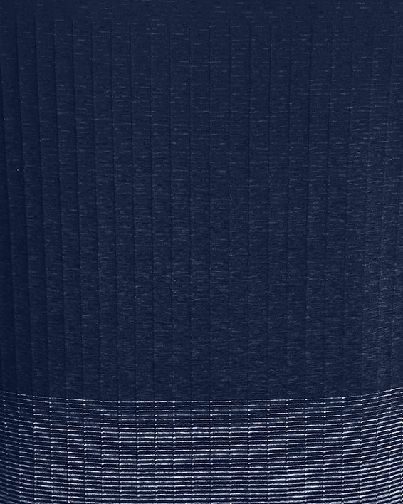 男士UA Seamless Luxk短袖T恤 in Blue image number 5