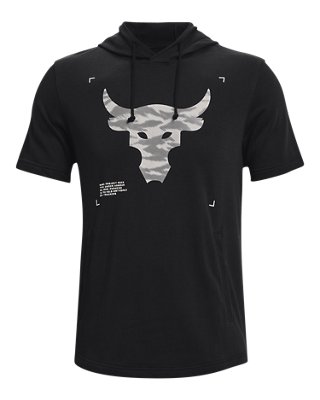 Men's Project Rock Terry Short Sleeve Hoodie | Under Armour