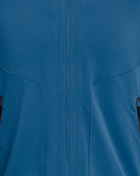Men's UA Unstoppable Jacket in Blue image number 6