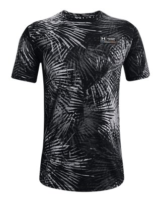 เสื้อแขนสั้น UA Sport Palm Printed สำหรับผู้ชาย image number 4