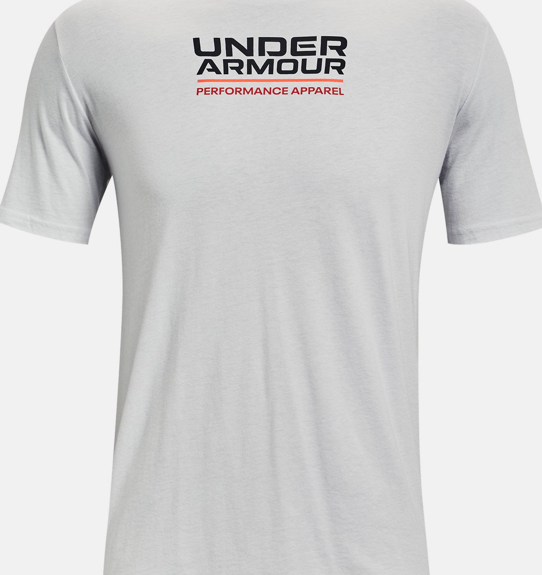 Haut à manches courtes UA Logo Embroidered Heavyweight pour homme
