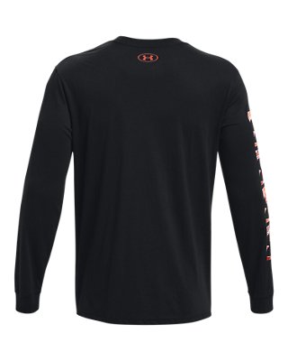 Men's UA Logo Print Fill Long Sleeve image number 5
