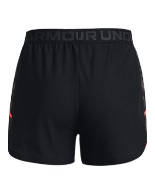 Shorts UA Play Up Inset Printed para Mujer, Black, pdpMainDesktop image number 5
