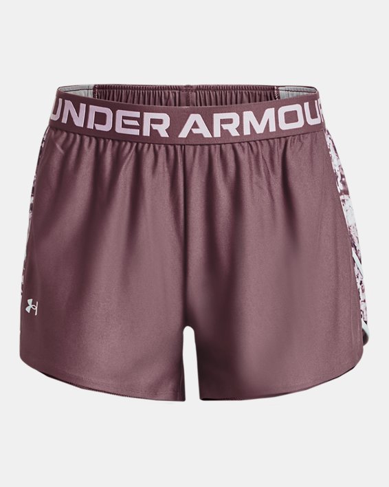 Women's UA Play Up Inset Printed Shorts