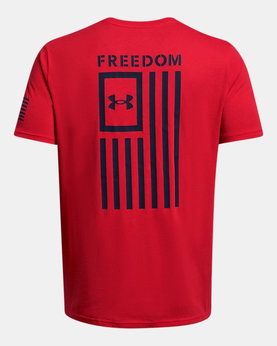 T-shirt avec drapeau imprimé UA Freedom pour hommes