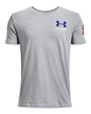 Under Armour B. Freedom Flag Tee — 036-GREY