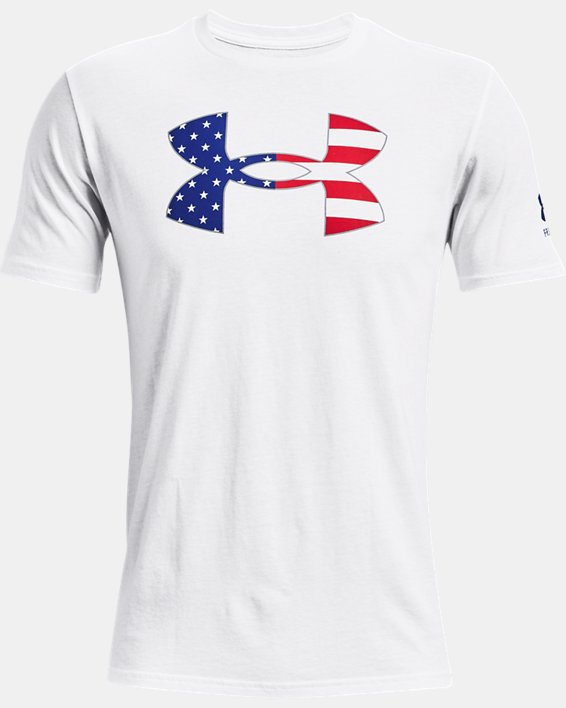 Under Armour Men's UA Freedom Big Flag Logo T-Shirt. 5
