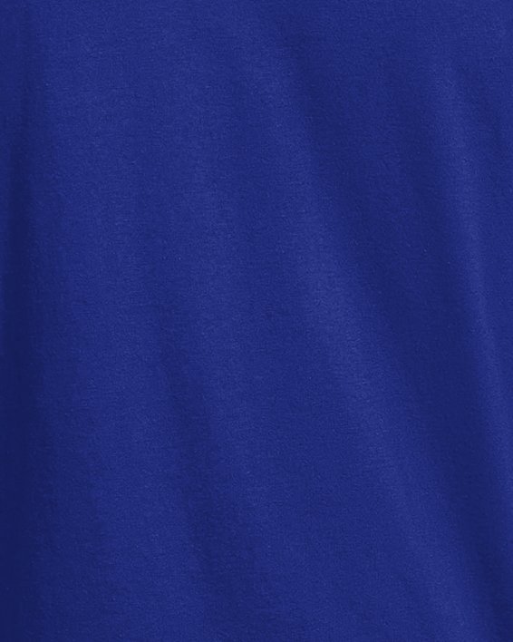 เสื้อยืด UA Sportstyle Logo สำหรับผู้ชาย in Blue image number 5