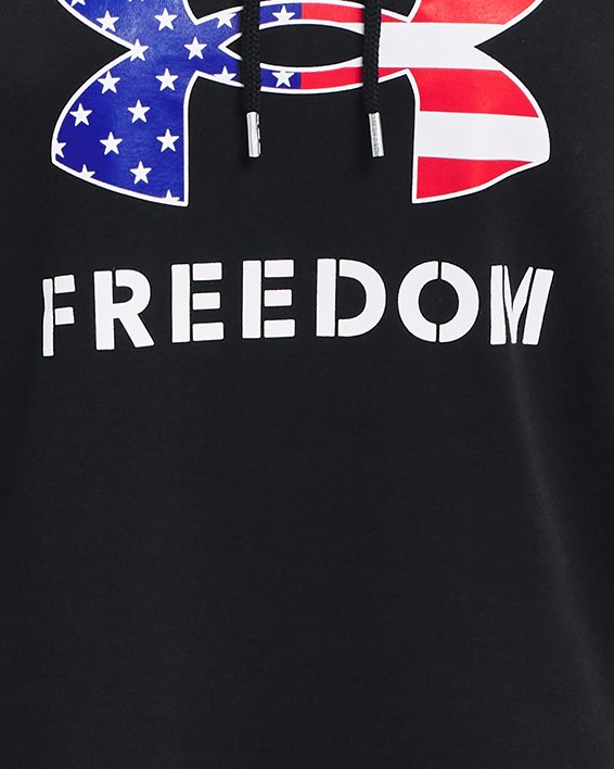 Men's Freedom Flag Fleece Hoodie - Academy--Steel