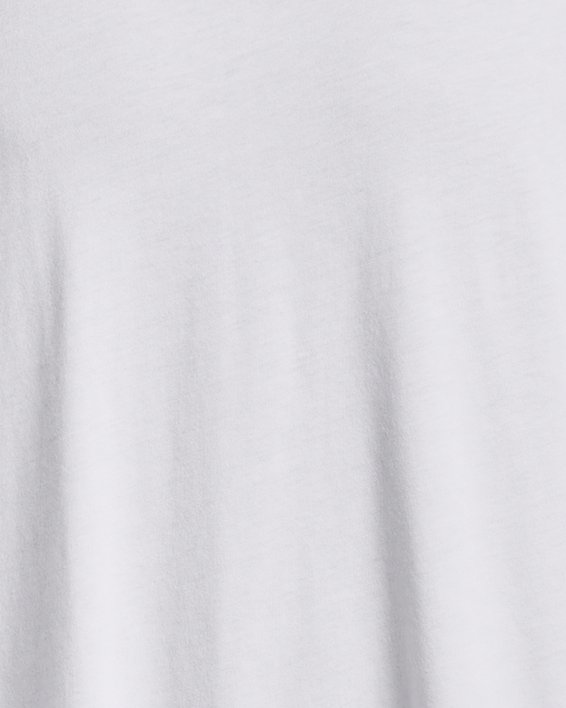 남성 UA 레프트 체스트 락업 티셔츠 in White image number 4