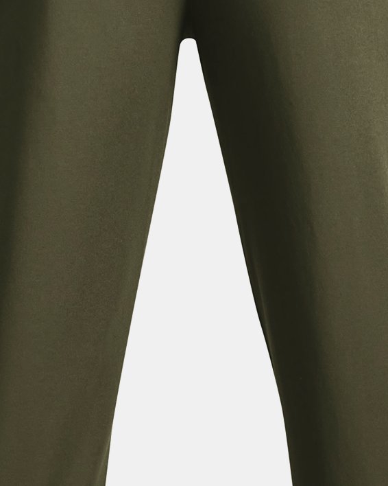 Men's UA Unstoppable Crop Pants in Green image number 8