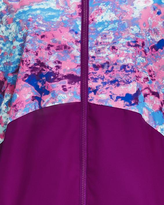 Full-Zip Under Girls\' UA Armour Jacket | Woven