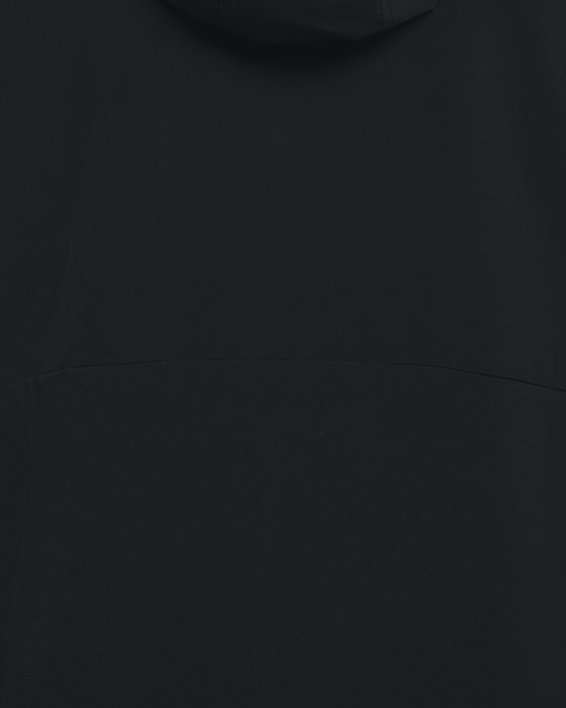 Women's UA Woven Full-Zip Jacket, Black, pdpMainDesktop image number 6
