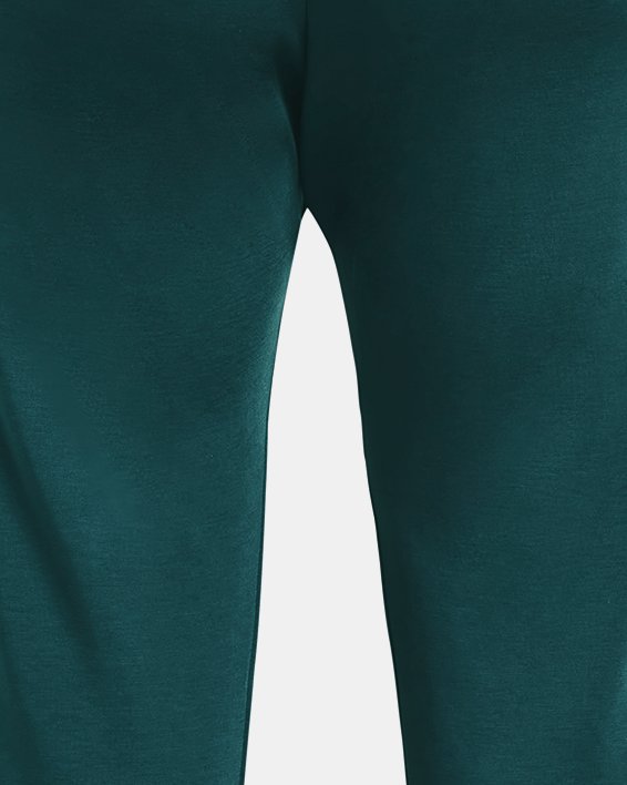 Under Armour - Womens Rival Terry Print Jogger Fleece Bottoms, Color Opal  Green/White (781), Size: X-Large
