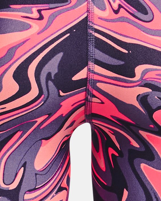 Women's HeatGear® Bike Shorts in Pink image number 5