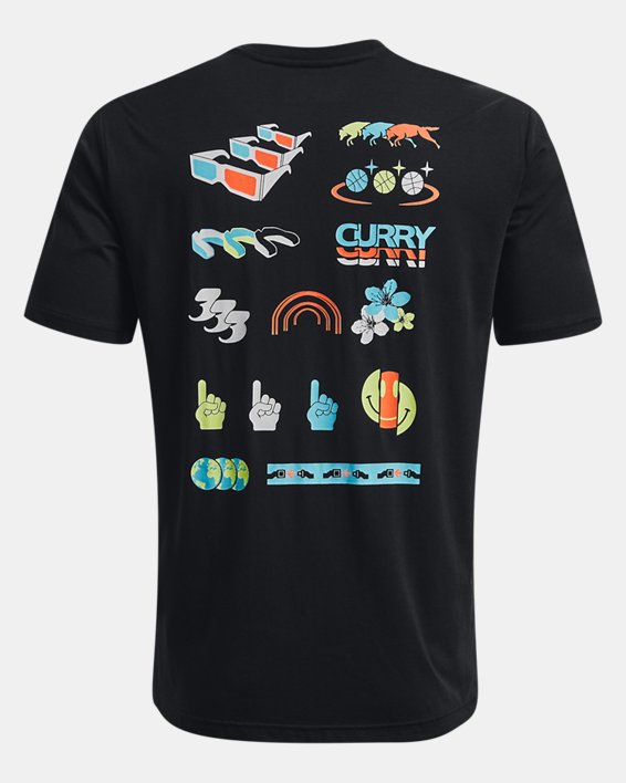 Under Armour Men's Curry Rule Of 3 Short Sleeve. 6