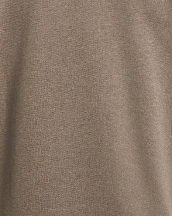 Damen UA Essential Fleece Oberteil mit Rundhalsausschnitt, Brown, pdpMainDesktop image number 4
