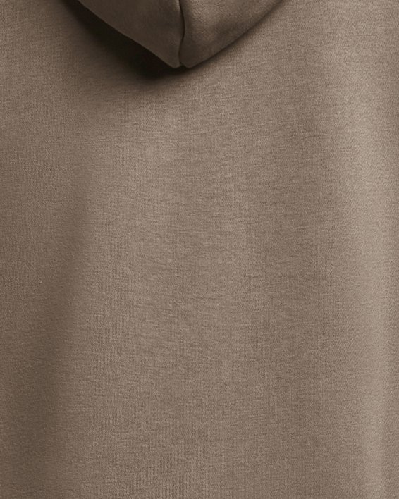 Sweat à capuche UA Essential Fleece pour femme, Brown, pdpMainDesktop image number 4