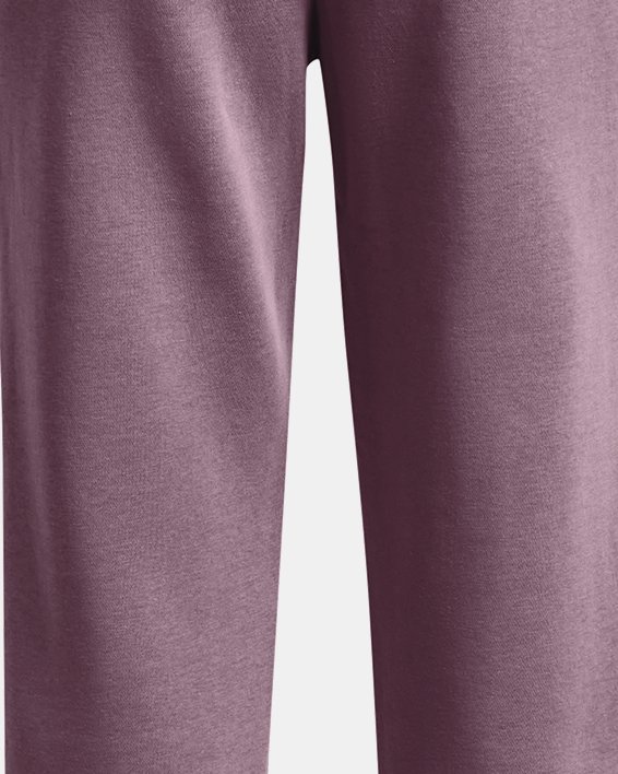Damen UA Essential Fleece Jogginghose, Purple, pdpMainDesktop image number 5