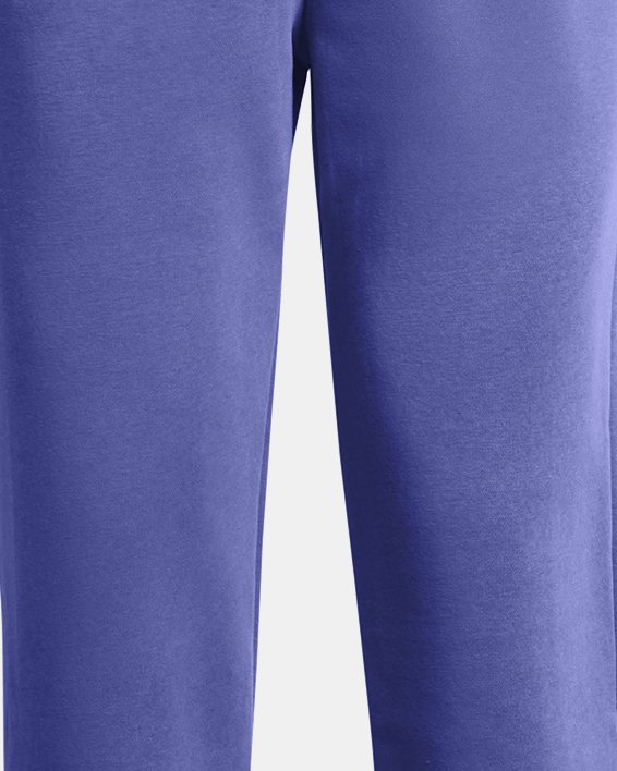 Jogger UA Essential Fleece da donna, Purple, pdpMainDesktop image number 5