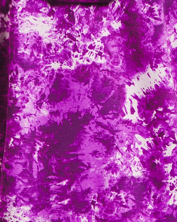 Sudadera con capucha UA Rival Terry Printed para mujer, Purple, pdpMainDesktop image number 5