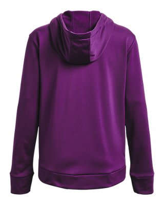 Sudadera con Capucha Armour Fleece&reg; Script para Mujer, Purple, pdpMainDesktop image number 5