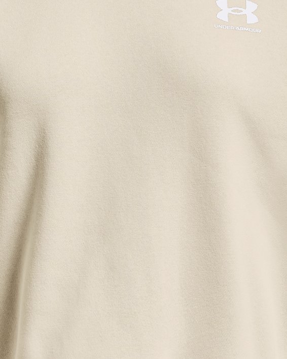 Sudadera UA Rival Fleece Wrap Neck para Mujer, White, pdpMainDesktop image number 4