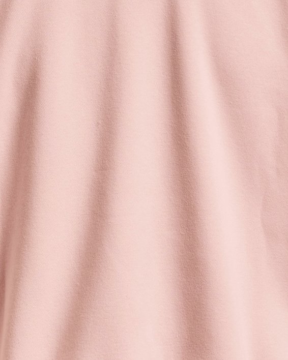 Sudadera UA Rival Fleece Wrap Neck para Mujer, Pink, pdpMainDesktop image number 5