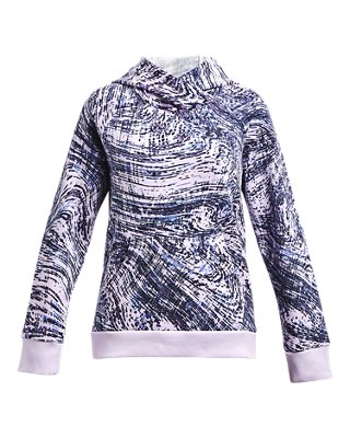 걸즈 UA 라이벌 플리스 프린티드 후디