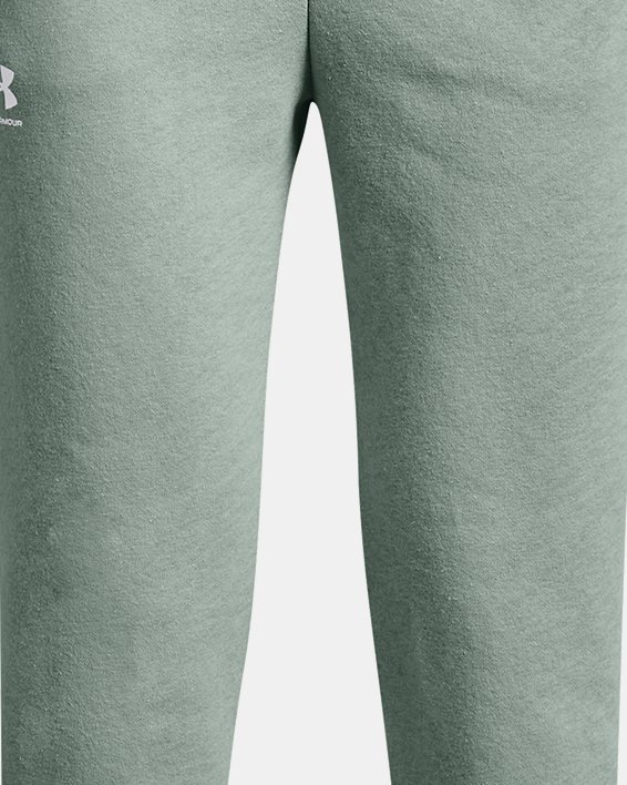 Pantalones de entrenamiento UA Rival Fleece para niña, Gray, pdpMainDesktop image number 0