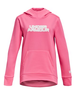 Girls' Armour Fleece® Branded Hoodie Under Armour