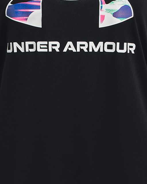Girls' UA Tech™ Big Logo Print Fill Long Sleeve | Under Armour