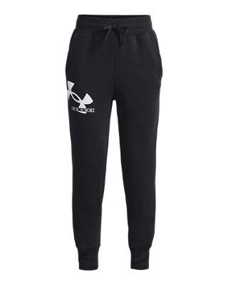 UA Rival Fleece Graphic, Black, pdpMainDesktop image number 0