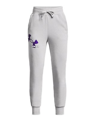 UA Rival Fleece Graphic, Gray, pdpMainDesktop image number 0