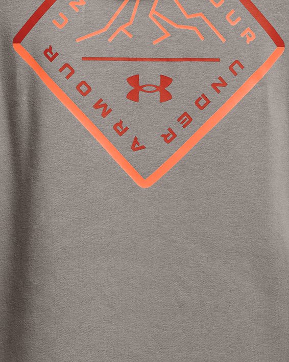 Under Armour Rival Pullover Hoodie In Grey 1302292-090