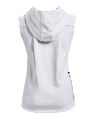 Under Armour Women's UA Terry Sleeveless Hoodie. 6
