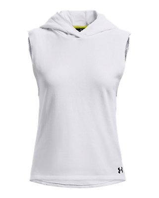 Under Armour Women's UA Terry Sleeveless Hoodie. 5