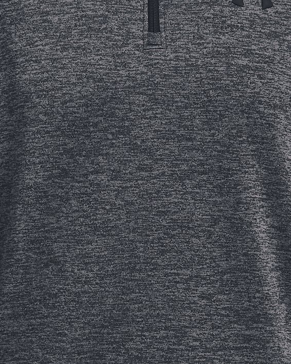Men's Armour Fleece® ¼ Zip, Gray, pdpMainDesktop image number 4
