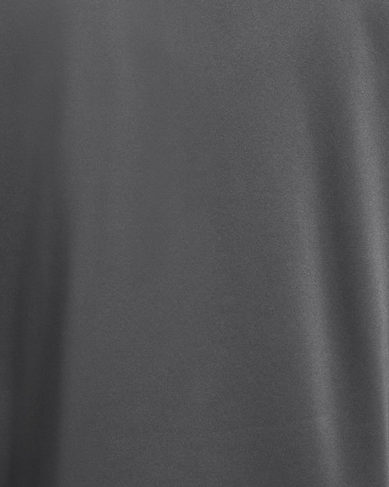 Męska koszulka z krótkim zapięciem na zamek Armour Fleece®, Gray, pdpMainDesktop image number 4
