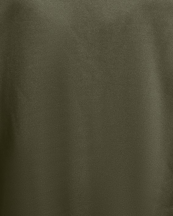 Męska koszulka z krótkim zapięciem na zamek Armour Fleece®, Green, pdpMainDesktop image number 5