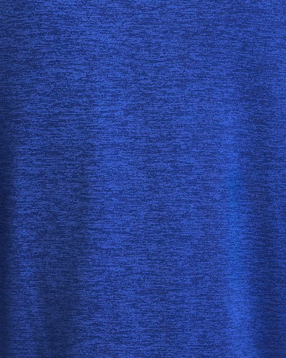 Men's Armour Fleece® Twist ¼ Zip, Blue, pdpMainDesktop image number 5
