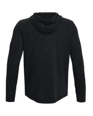 Sudadera con capucha UA Rival Terry Logo para hombre, Black, pdpMainDesktop image number 5