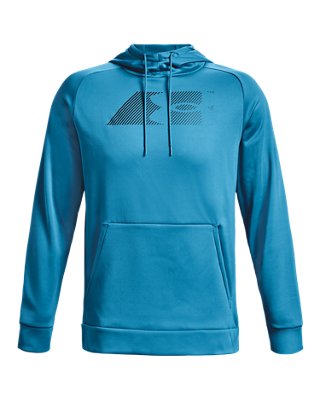 Sudadera con capucha Armour Fleece&reg; Graphic para hombre, Blue, pdpMainDesktop image number 4