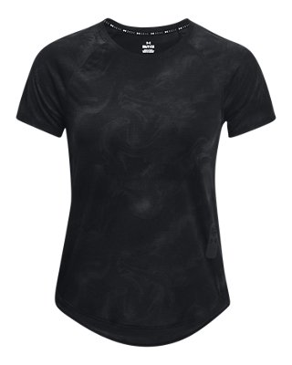 여성 UA 런 애니웨어 스피커 반팔 image number 4