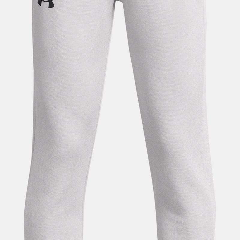 Under Armour Pantalon de jogging Armour Fleece® pour garçon Halo Gris / Noir YXS (122 - 127 cm)