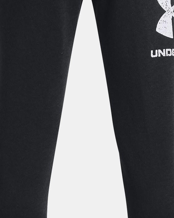 Boys' UA Rival Fleece Big Logo Fill Joggers