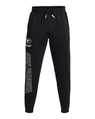 男士Project Rock Rival Fleece跑步長褲 image number 5