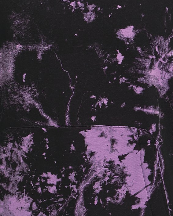 Sudadera Project Rock Rival Fleece Disrupt Printed para Hombre, Purple, pdpMainDesktop image number 4